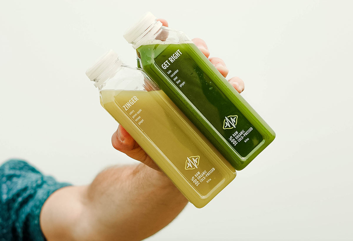 Zinger Juice and Get Right Juice