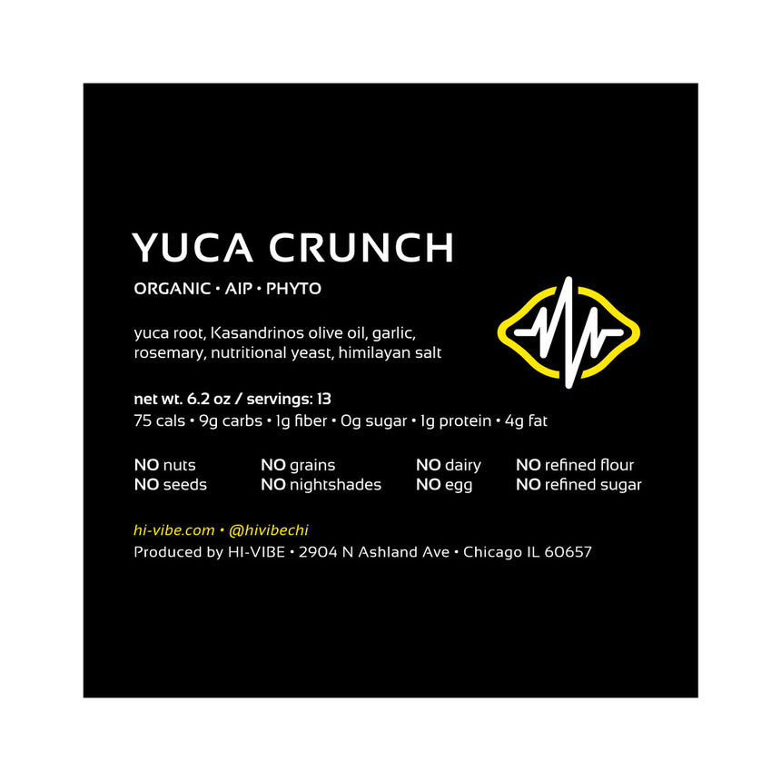 Yuca Crunch - HI-VIBE Superfood Juicery